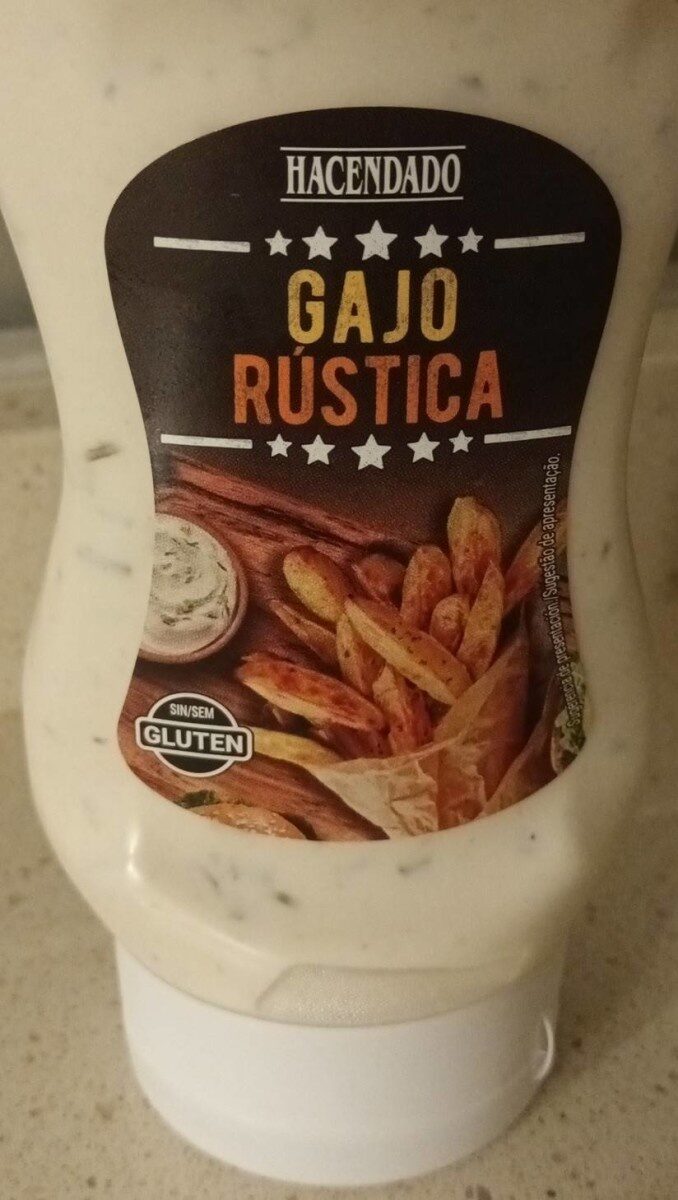 Gajo Rustica salsa - Producto
