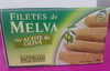 Filetes de melva en aceite de oliva - Producto