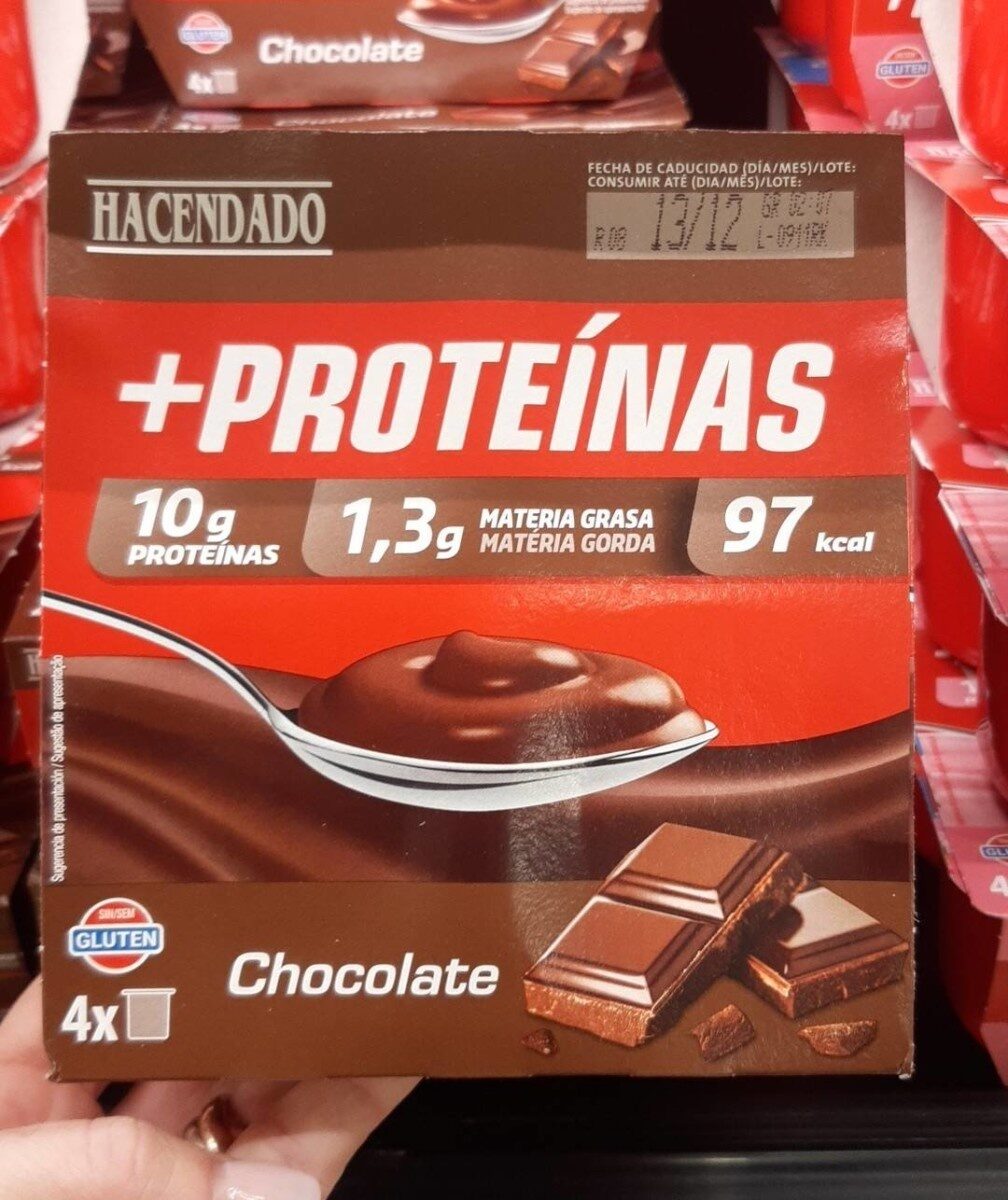 Postre lácteo +Proteínas chocolate 1,3 g m.g 10 g proteínas - Product - es
