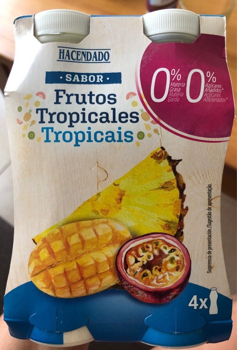 Iogurte Líquido Frutos Tropicais - Product - es