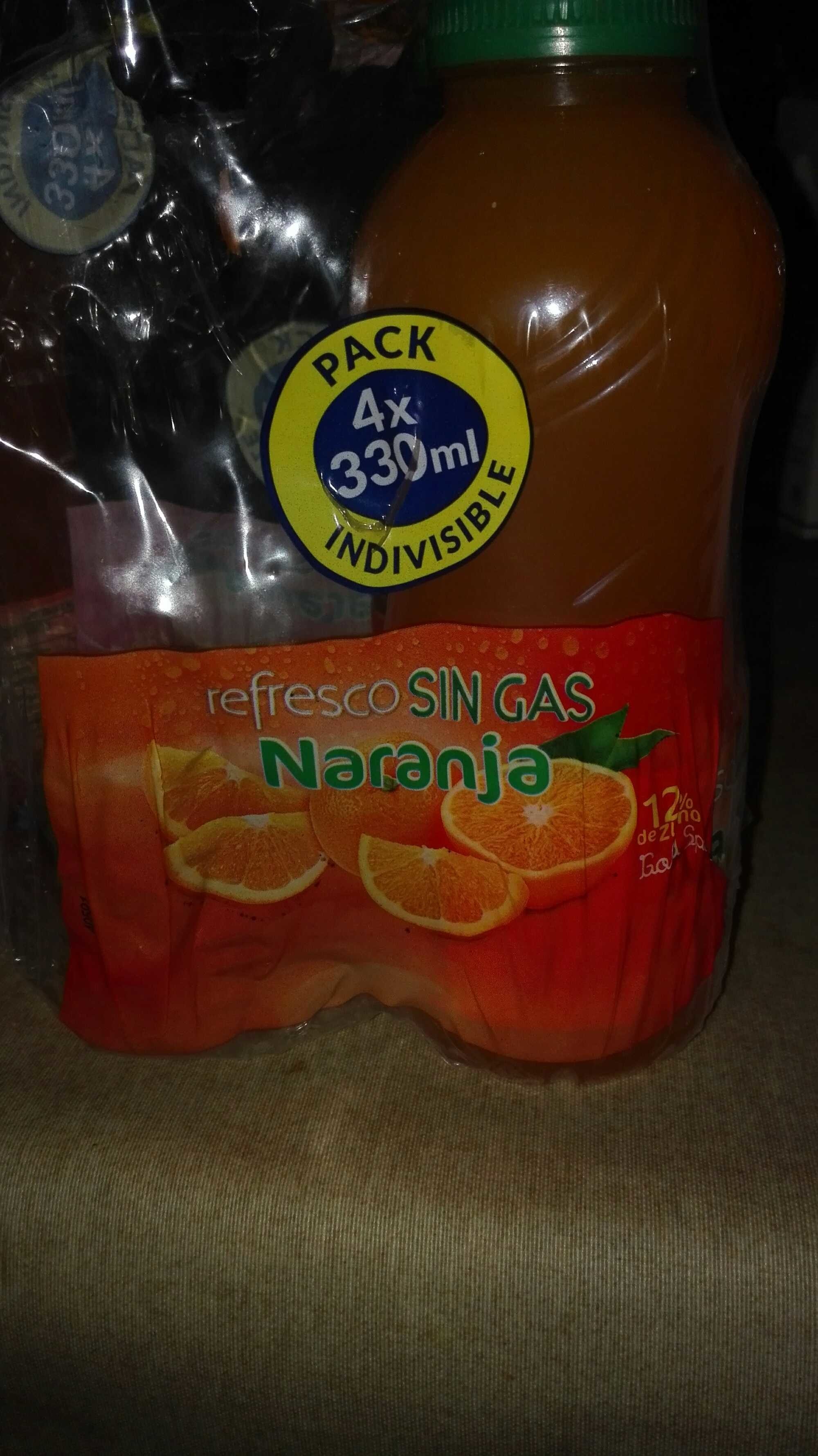 Resfresco sin gas naranja - Producte - es
