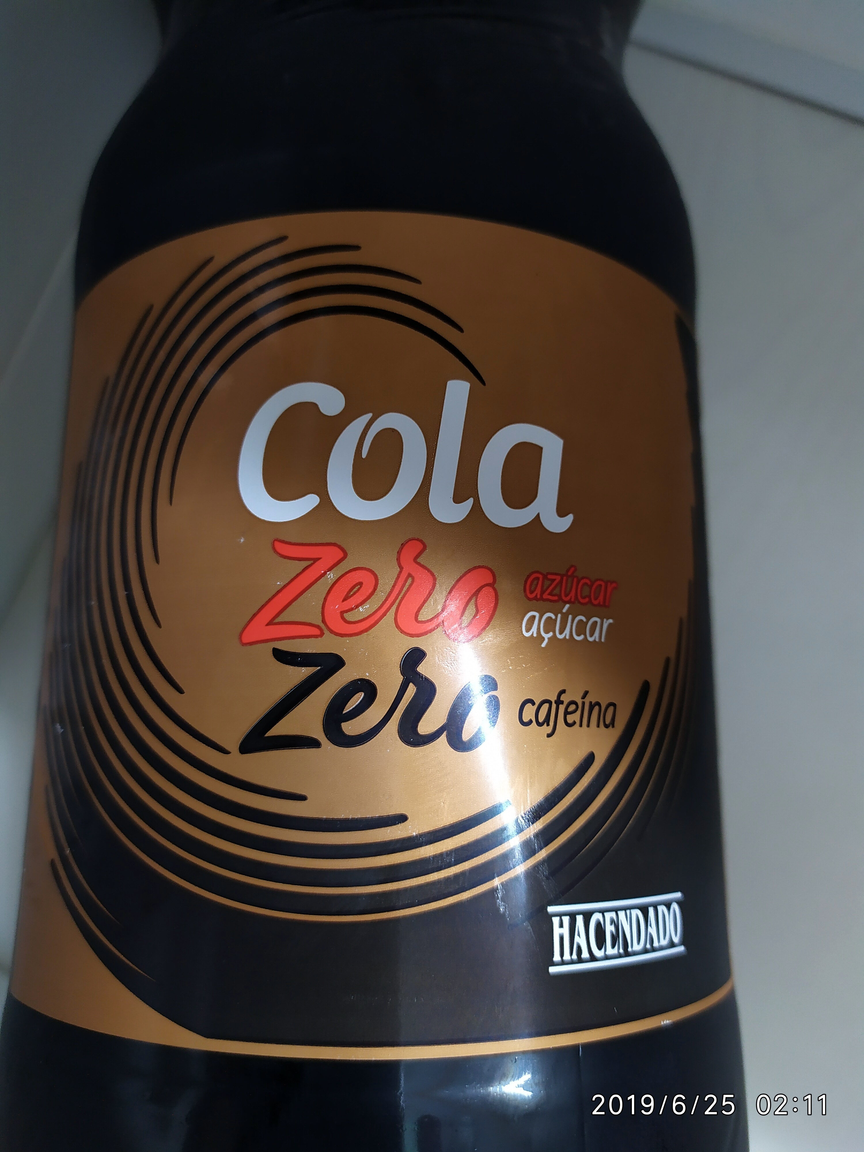 Cola zero azúcar zero cafeína - Product - es