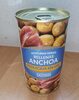 Aceitunas verdes rellenas anchoas (reducida en sal) - Producto