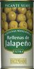 Aceitunas manzanilla rellenas de jalapeño - Product