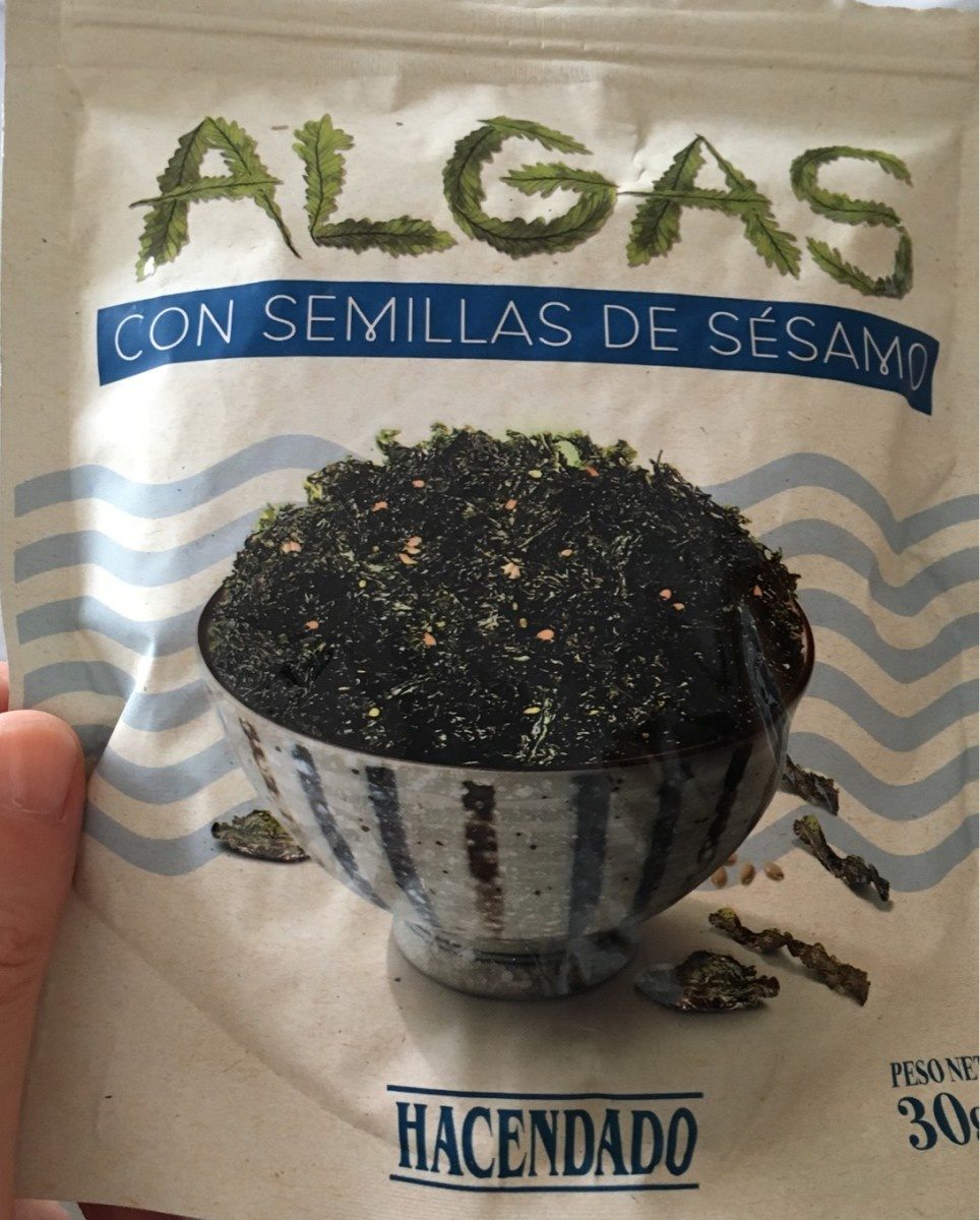 Algas con semillas de sésamo - Producte - fr
