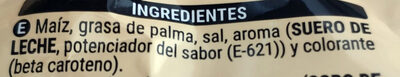 Palomitas con Mantequilla - Ingredients - es