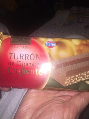 Turrón de chocolate crujiente - Producte - es