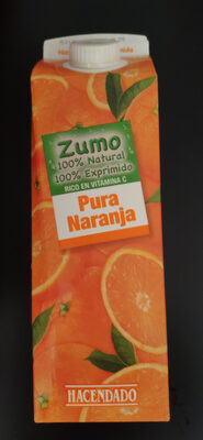 Zumo pura naranja - Product - es