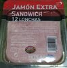 Jamón extra sandwich - Producte