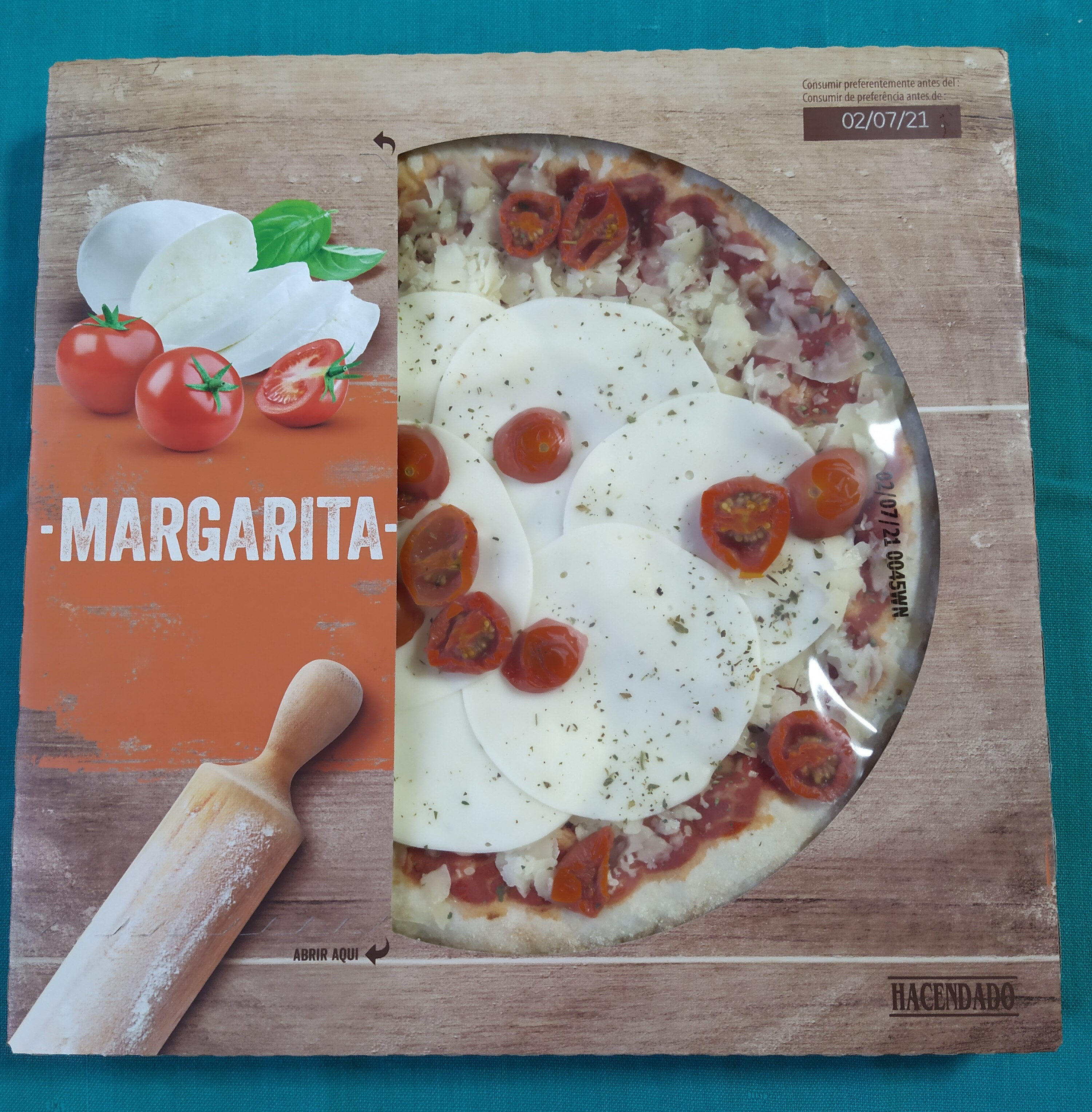 Pizza margarita - Product - es