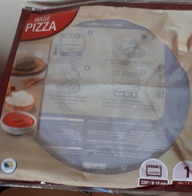 Base pizza artesanal - Producto