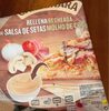 Pizza Carbonara rellena de salsa de setas - Product