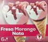 Helado fresa nata - Producte