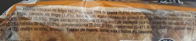 Sándwich Cereales - Ingredients - es