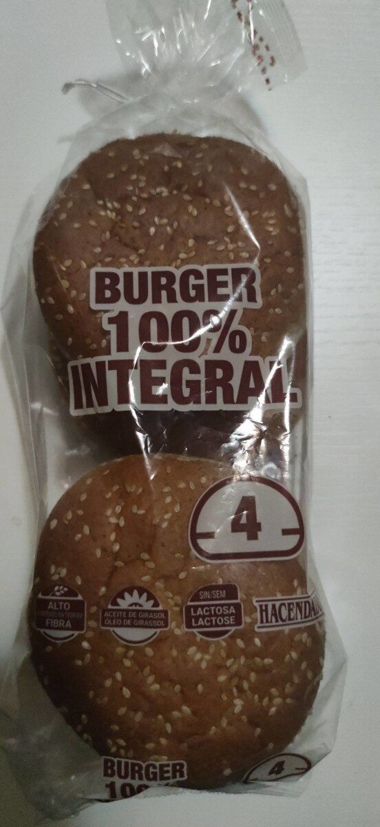 Pan burger integral - Producto