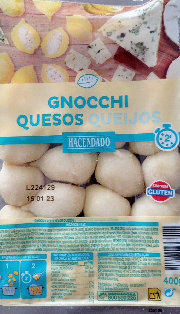 Gnocchi quesos - Produit - es