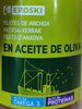 Filetes de anchoa en aceite oliva - Producte