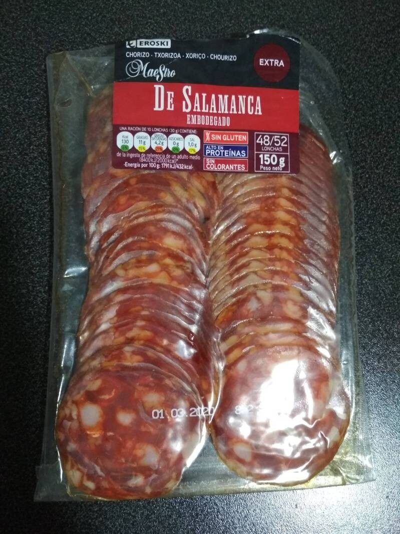 Chorizo de Salamanca - Product - es