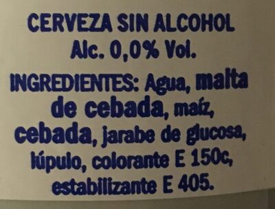 Aurum Malt Beer - 0, 0 - Ingredients - es
