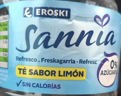 Refresco de té sabor limón sin azucares - Producte