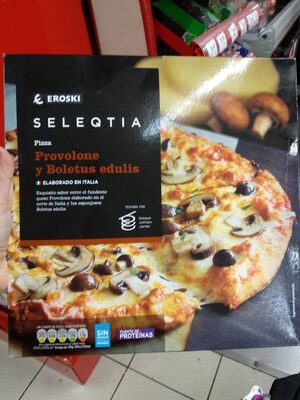 Pizza provolone y boletus edulis - Product