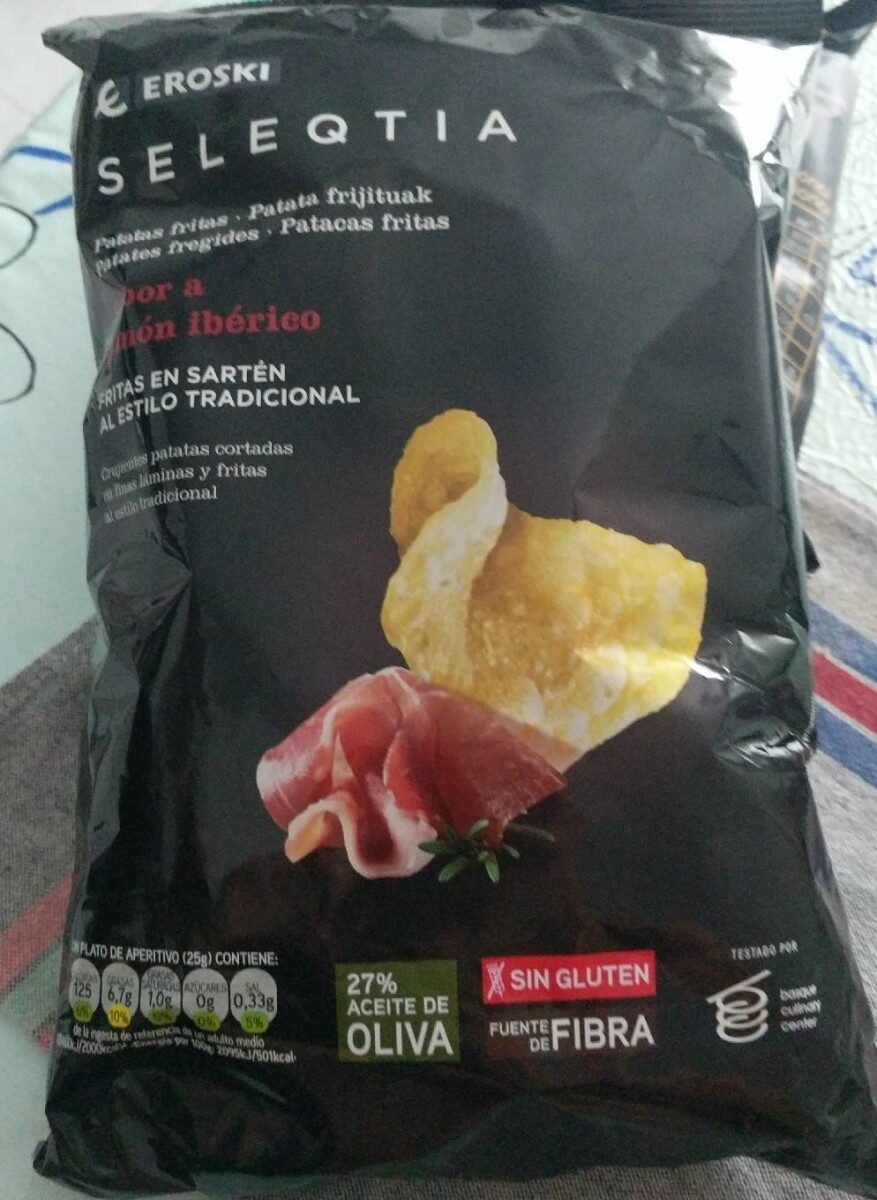 Patatas fritas sabor a jamón ibérico - Producte - es