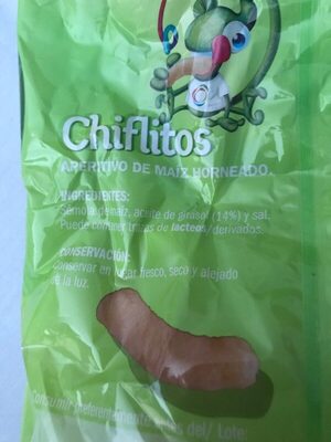 Chiflitos - Ingredients - es