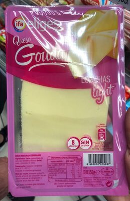 Queso Gouda Lonchas Light - Product - es