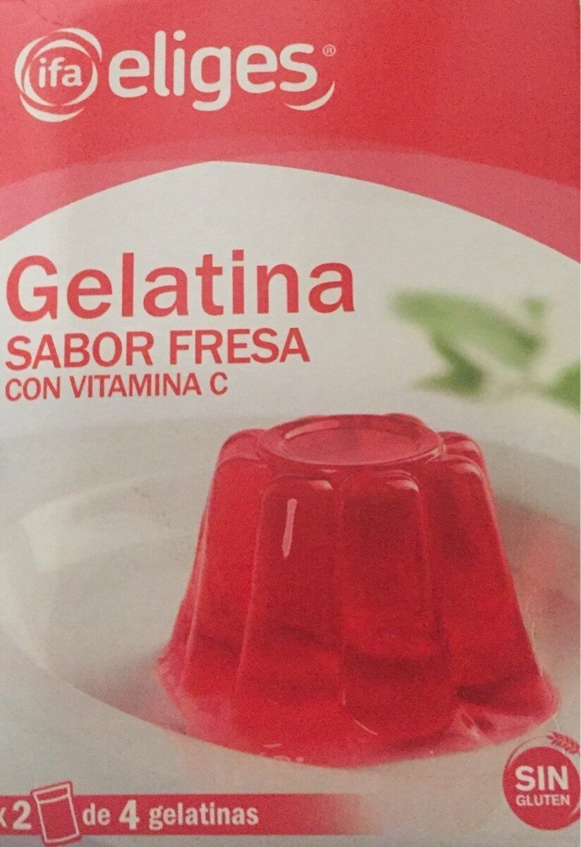 Gelatina sabor fresa - Producte - es