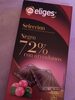 Chocolate negro 72% con arándanos - نتاج
