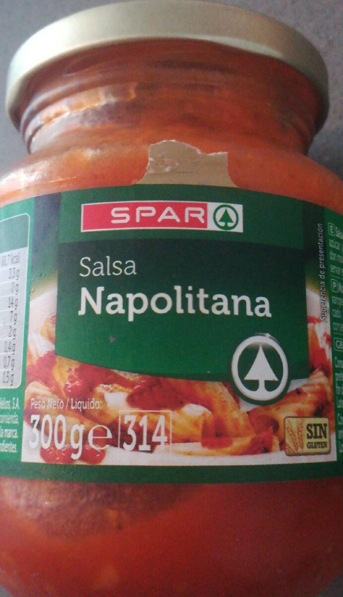Salsa napolitana - Producto