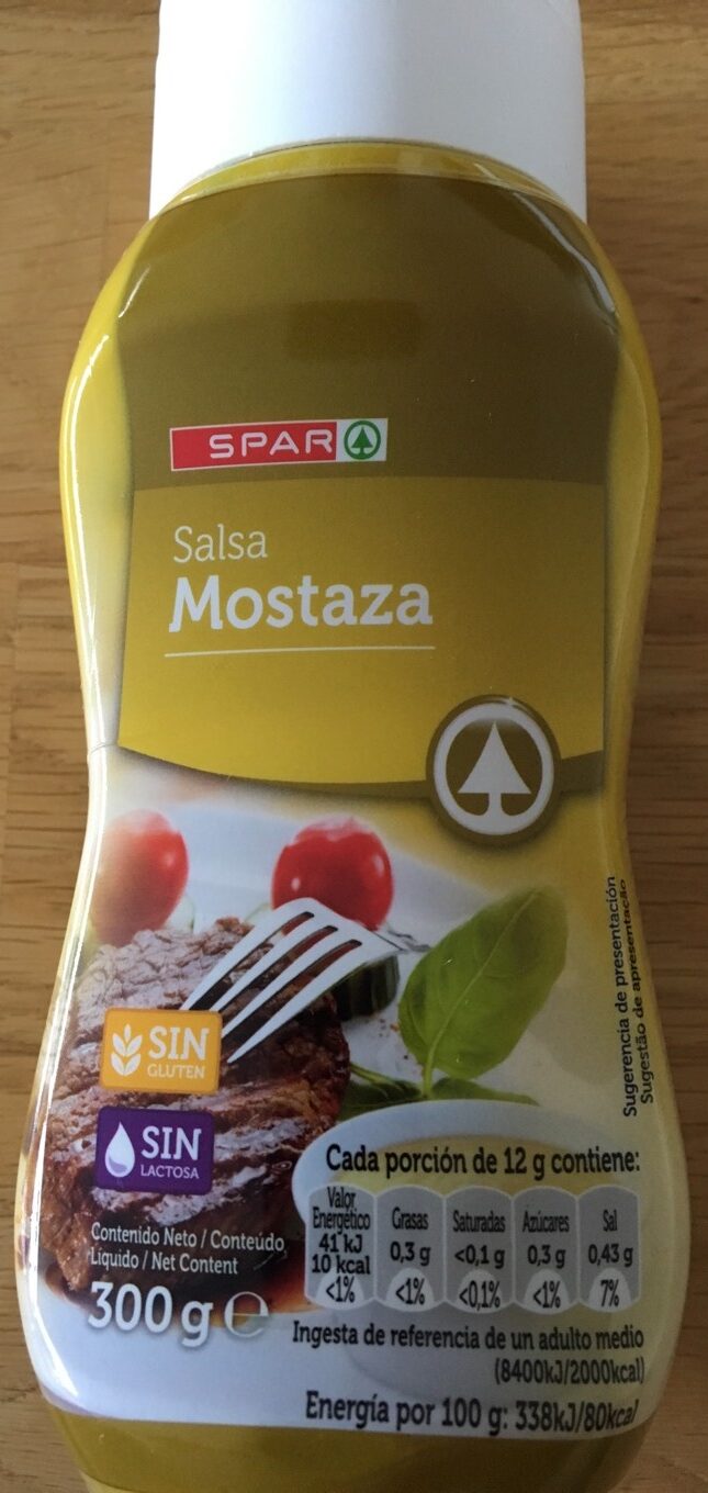 Mostarda Spar Top Down - Producte - en