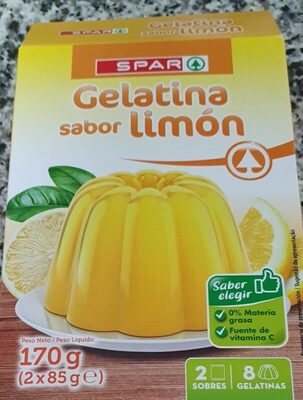 Gelatina limon - Producte - es