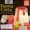 Panna Cotta sur Lit de Fruits Rouges - Product