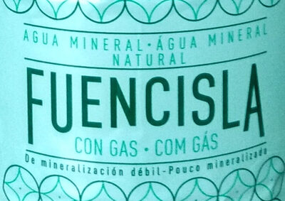 Agua mineral con gas - Ingredients - es