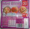 Mini Blinis - Product