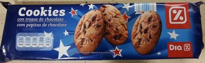 Cookies con trozos de chocolate - Producte - en