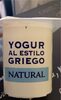 Yogurt griego - Producte
