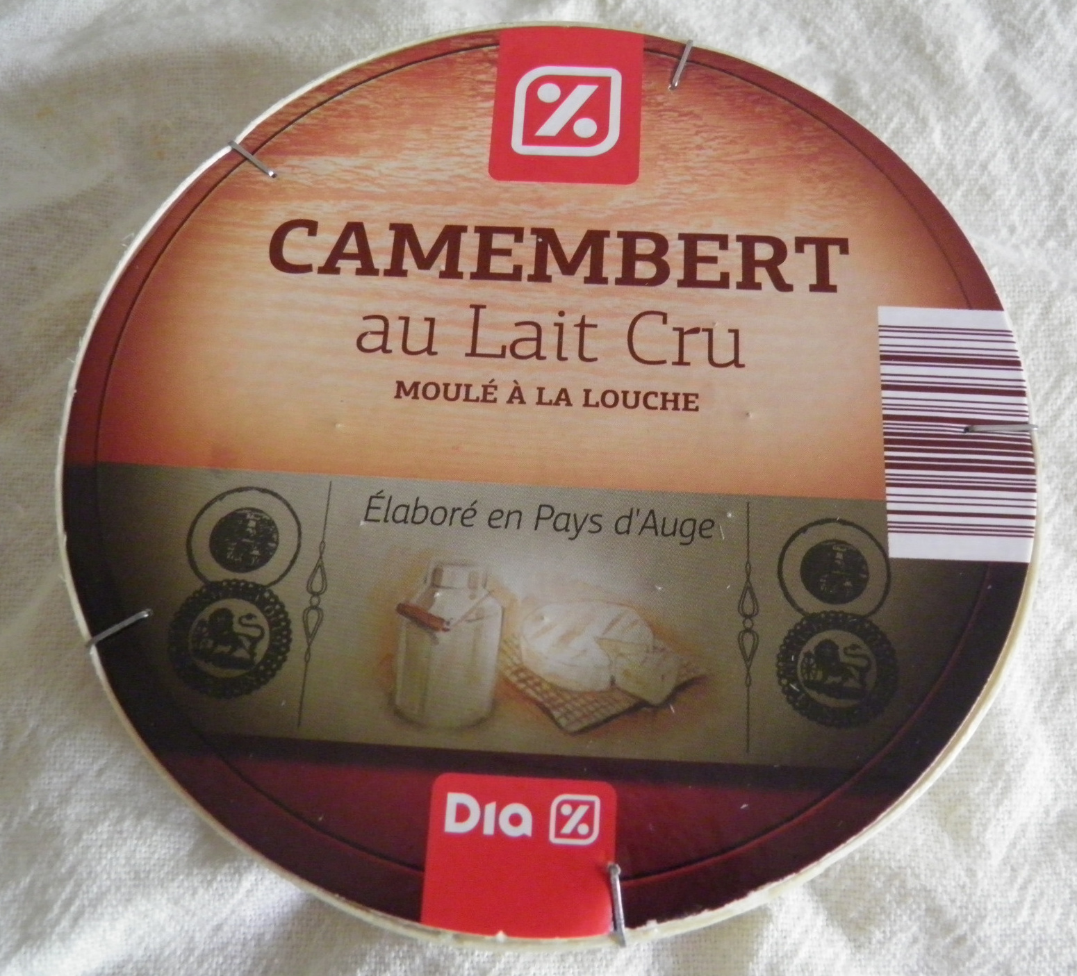 Camembert au Lait Cru - Moulé à la Louche - Product - fr
