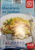 Gratin de Macaronis au Jambon - Produkt