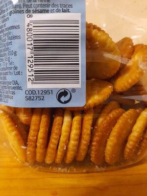 Mini galletas saladas crackers - Recycling instructions and/or packaging information - es