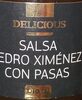 Salsa Pedro Ximénez con pasas - Produkt