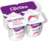 Yogurt sabor fresa sin lactosa - Producte