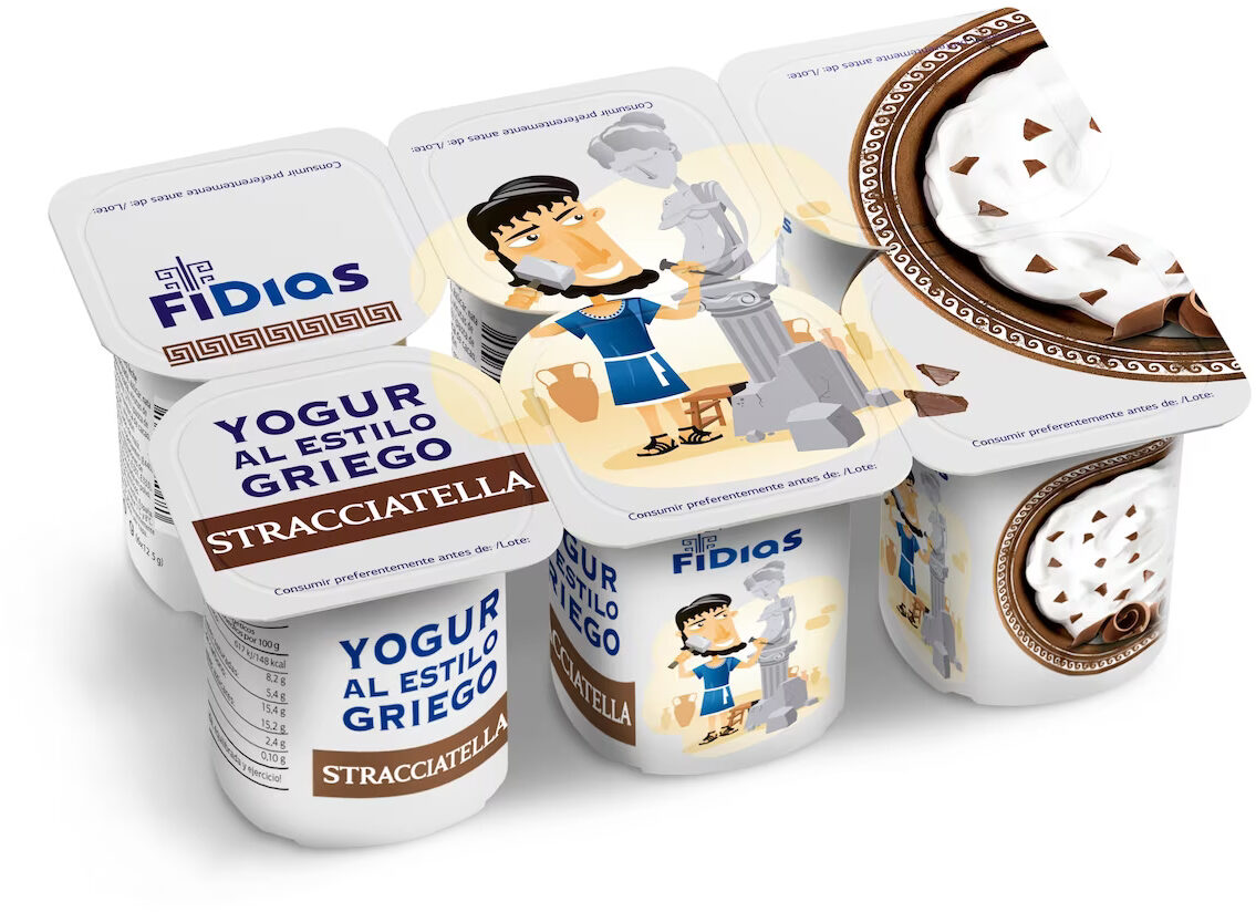 Yogur griego stracciatella - Producte - es