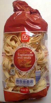 Pâtes d'Alsace de tradition, Tagliatelle aux œufs - Product - fr