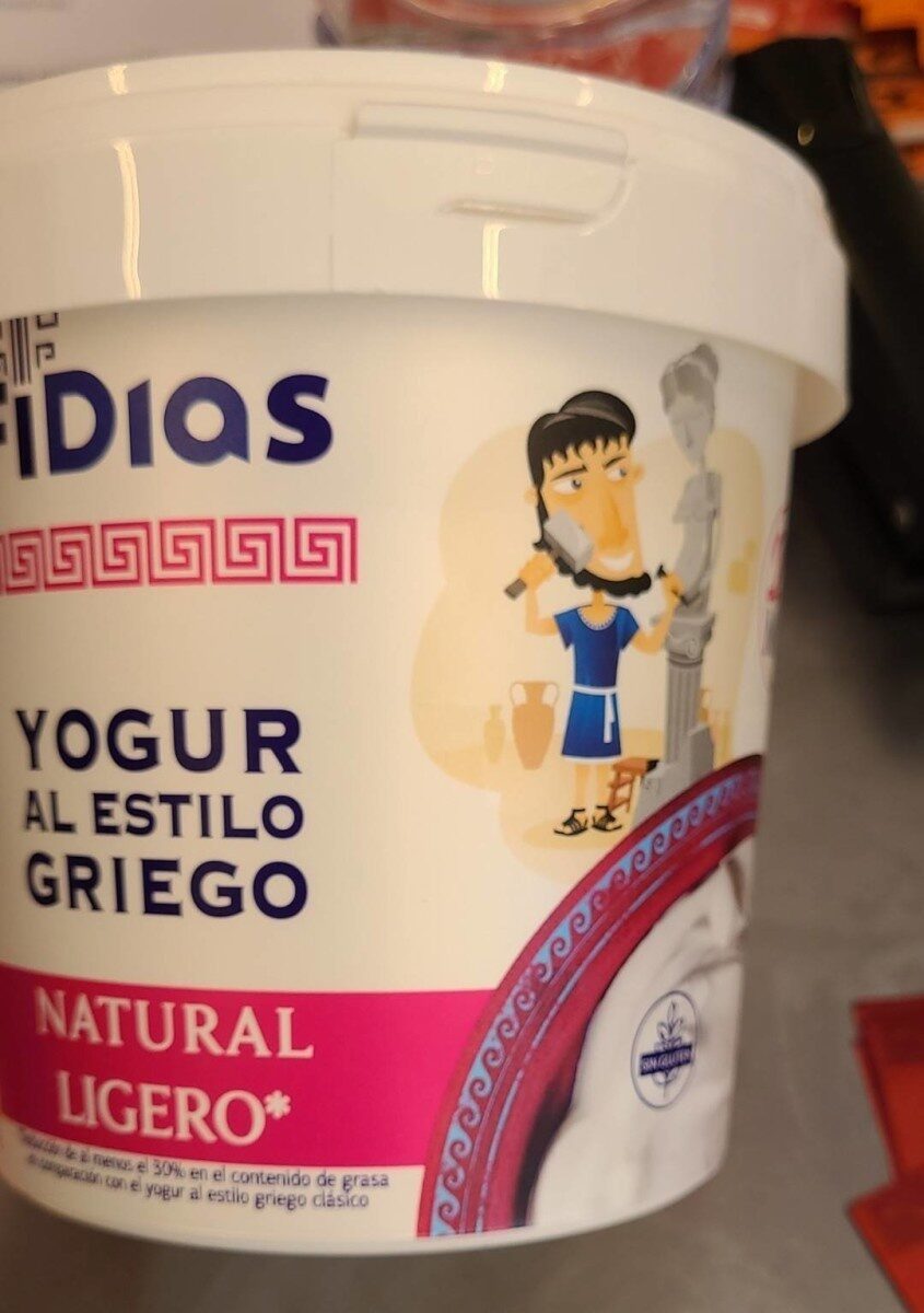 Yogur al estilo griego natural ligero - Producte - es