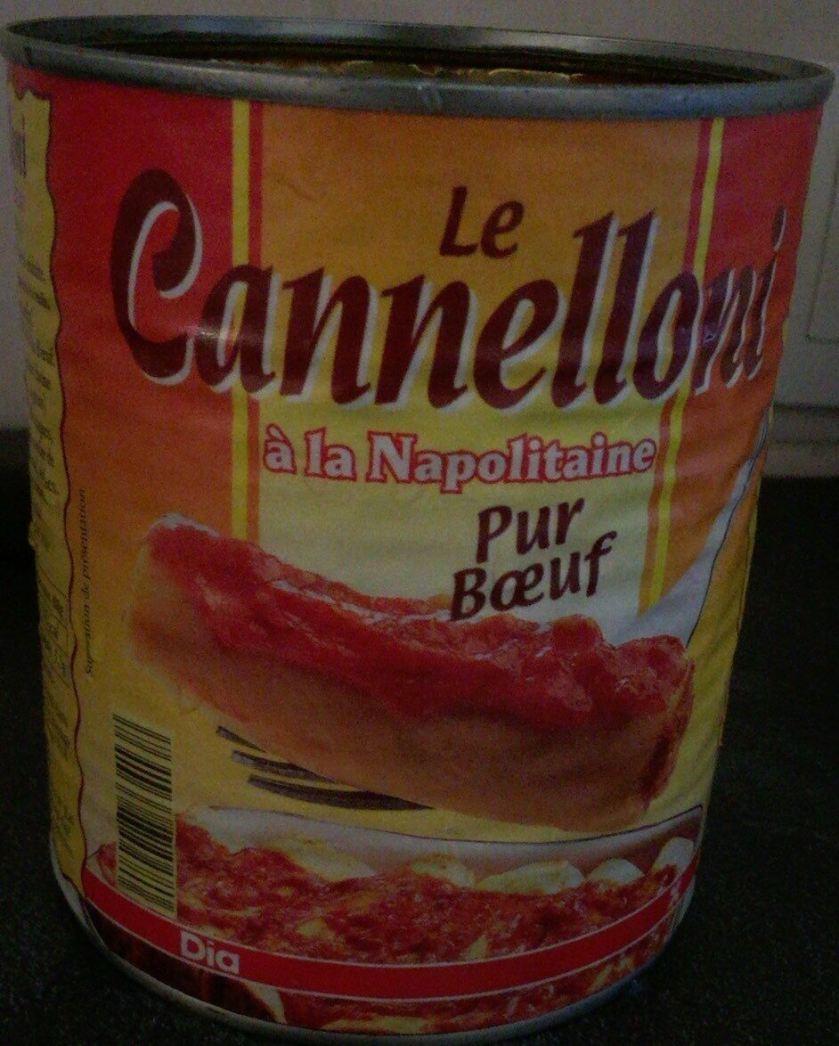 Le Cannelloni à la Napolitaine (Pur Bœuf) - Product - fr
