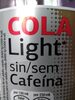 Cola light sin cafeína - Producte