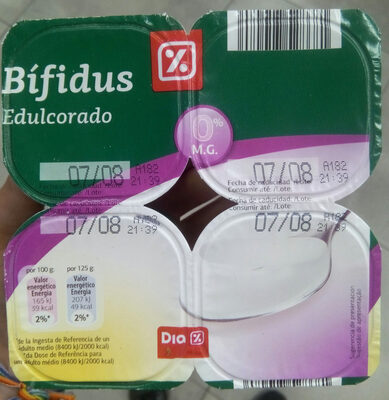 Bifidus edulcorado 0% - Produit - es