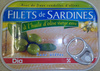 Filets de Sardines à l'huile d'olive vierge extra - Produit
